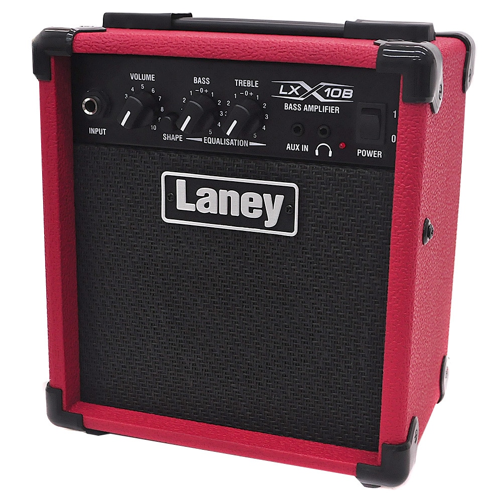 LANEY/LX10B Red 自宅練習用ベースアンプ