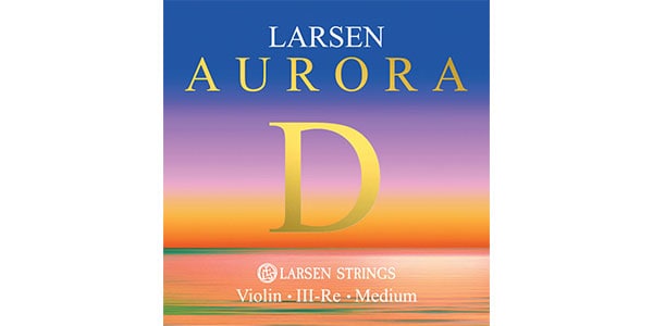 Larsen Strings / Aurora Violin Strings D string 4/4 Ballend Medium