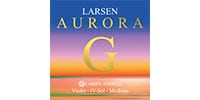 Larsen Strings Aurora バイオリン弦 G線 4/4 silver Ballend Medium