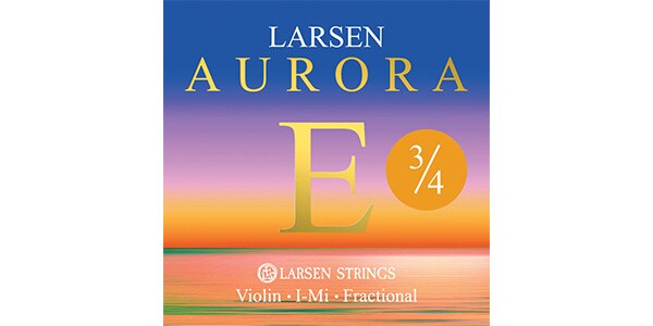 Larsen Strings / Aurora Violin Strings E-line 3/4 Medium