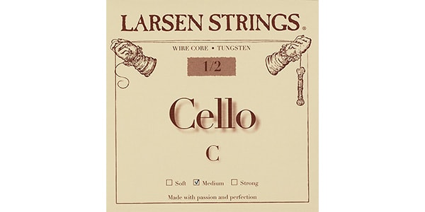 Larsen Strings ( ラーセン )  / 分数用チェロ弦　1/2サイズ　C線　ミディアム