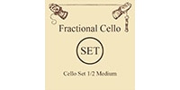 Larsen Strings / Fractional cello strings, 1/2 size, SET, medium