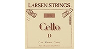 Larsen Strings / Fractional cello strings, 1/4 size, D string, medium
