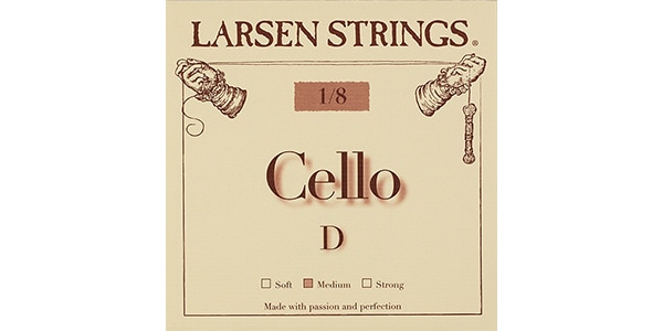 Larsen Strings ( ラーセン )  / 分数用チェロ弦　1/8サイズ　D線　ミディアム