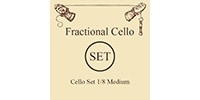 Larsen Strings / Fractional Cello Strings 1/8 Size SET Medium
