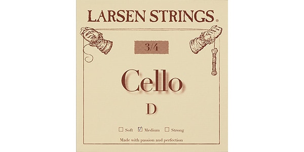 Larsen Strings ( ラーセン )  / 分数用チェロ弦　3/4サイズ　D線　ミディアム