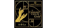 Larsen Strings / Il Cannone Gold Violin String A String 4/4 Ball Medium