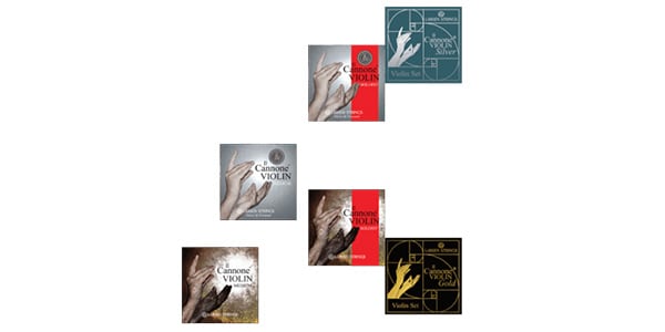 Larsen Strings ( ラーセン ) Il Cannone Silver バイオリン弦 セット