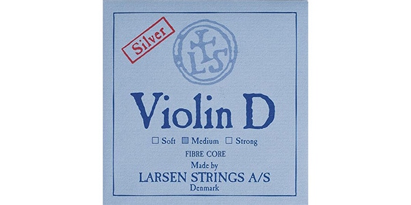 Larsen Strings ( ラーセン )  / Larsen バイオリン弦 D線 4/4 シルバー巻 Ballend Medium