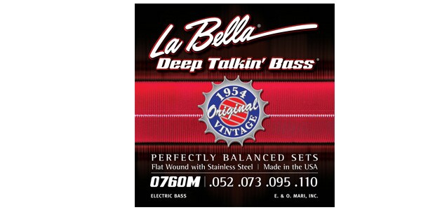 LA BELLA/0760M-B Deep Talkin’ Bass 1954 Style 5弦ベース弦