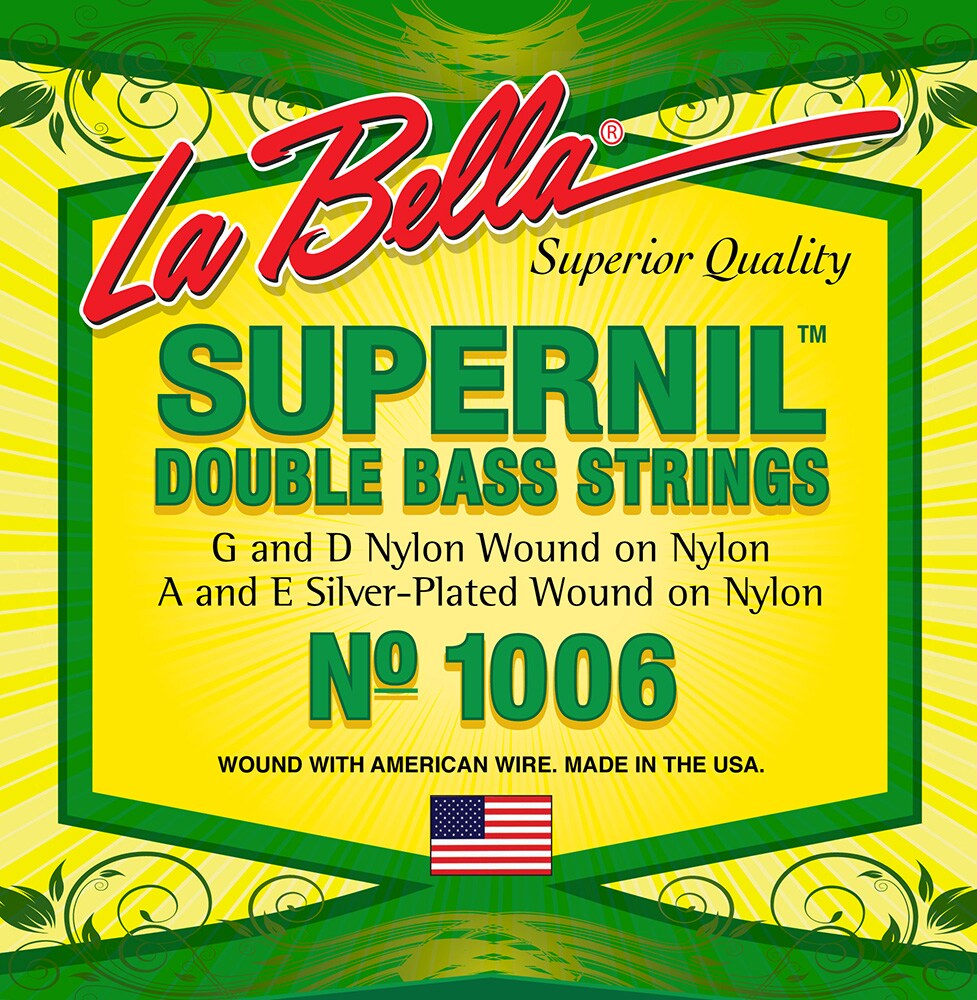 LA BELLA/1006 Supernil コントラバス弦 セット