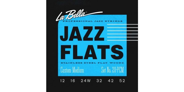 LA BELLA/20PCM Jazz Flats - Custom Light 12-52