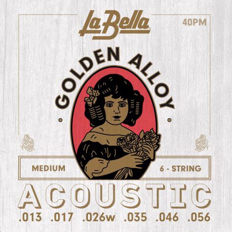 LA BELLA/40PM Golden Alloy - Medium