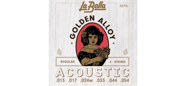 La Bella / 40PR Golden Alloy - Regular