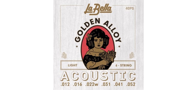La Bella / 40PS Golden Alloy