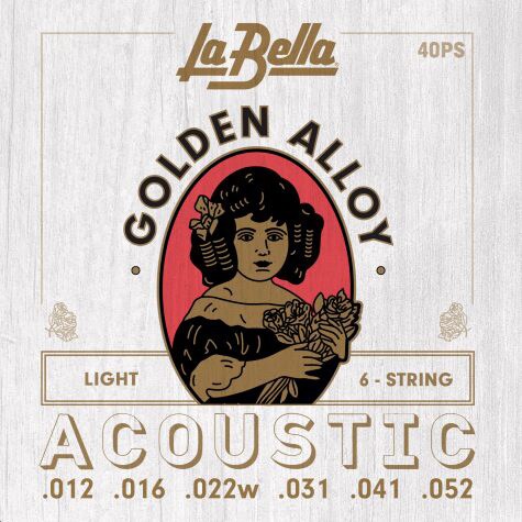 LA BELLA/40PS Golden Alloy - Light