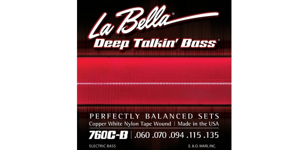 La Bella ( ラベラ )  / 760C-B Copper White Nylon Tape 5-String