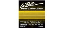 LA BELLA 760FGS-B Deep Talkin’Bass Gold Flats 5-Strings