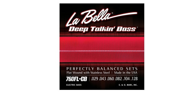 La Bella / 760FL-CB Deep Talkin’ Bass Flats Light 6-String