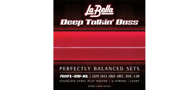 La Bella / 760FL-CB XL Deep Talkin’ Bass Flats Light 6-String