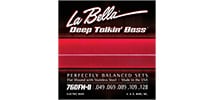 LA BELLA 760FM-B Deep Talkin’ Bass Flats‚ 5-String Medium