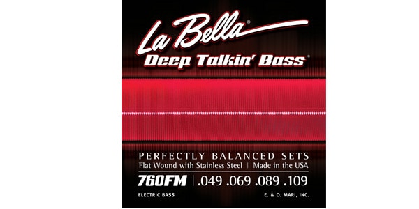 La Bella / 760FM Deep Talkin’ Bass Flats Medium 49-109