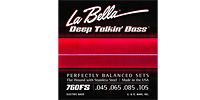 LA BELLA 760FS Deep Talkin’ Bass Flats Standard 45-105