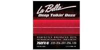 LA BELLA 760FX-B Deep Talkin’ Bass Flats, 5-String Extra Light