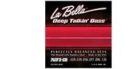 LA BELLA 760FX-CB Deep Talkin’ Bass Flats, 6-String Extra Light