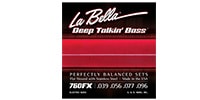 La Bella / 760FX Deep Talkin’ Bass Flats  Extra Light 39-96