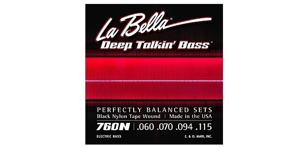 LA BELLA/760N Black Nylon Tape 60-115