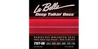 LA BELLA 760T-CB White Nylon Tape, 6-String 43-135