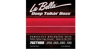 LA BELLA 760THBB Beatle Bass White Nylon Tape 50-100