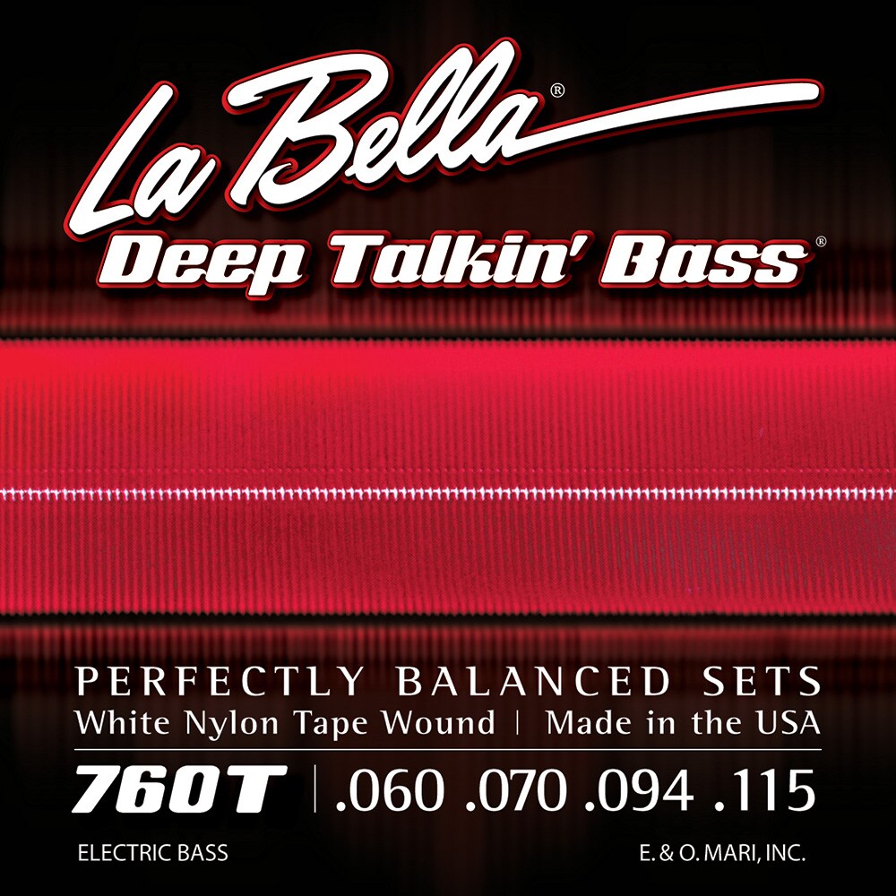 LA BELLA/760T White Nylon Tape, Standard 60-115