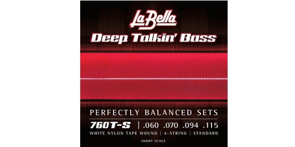 La Bella / 760T-S White Nylon Tape 60-115 Short Scale