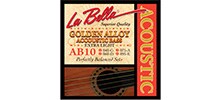 LA BELLA AB10 Acoustic Bass, Golden Alloy - Extra Light