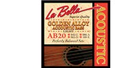 LA BELLA AB20 Acoustic Bass, Golden Alloy - Light