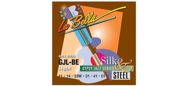La Bella / GJL-BE Gypsy Jazz Silk & Steel - Light