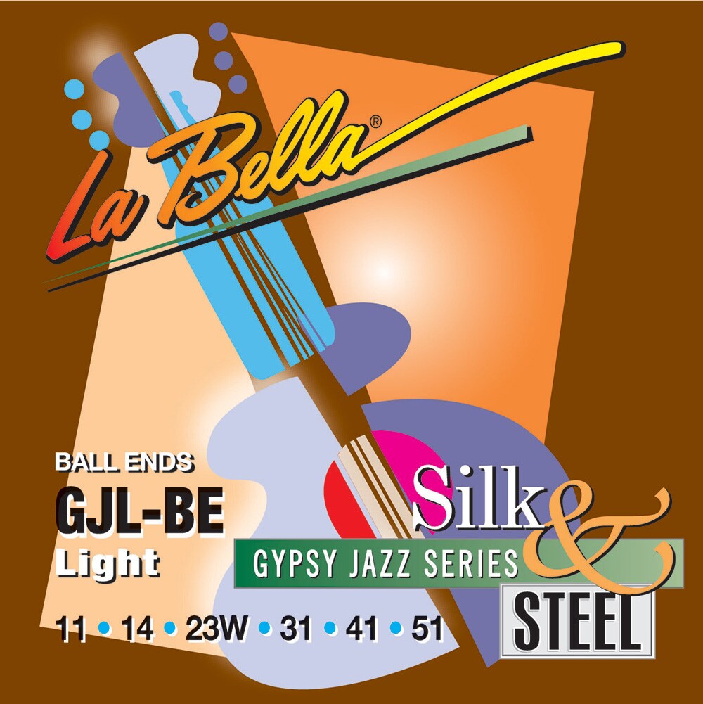 LA BELLA/GJL-BE Gypsy Jazz Silk & Steel - Light