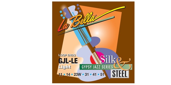 La Bella / GJL-LE Gypsy Jazz Silk & Steel - Light