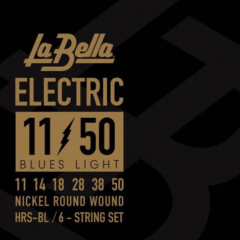 LA BELLA/HRS-BL Electric Guitar Strings - Blues Light 11-50