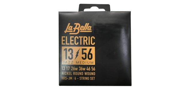 La Bella / HRS-JM Electric Guitar Strings - Jazz Medium 13-56