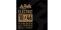 LA BELLA HRS-LW Electric Guitar Strings, Wound 3rd - Light 10-46