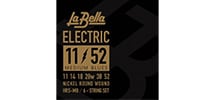 LA BELLA HRS-MB Electric Guitar Strings - Medium Blues 11-52