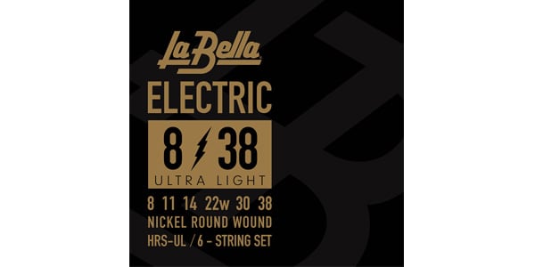 La Bella / HRS-UL Nickel Rounds Ultra Light 08-38