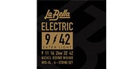 LA BELLA HRS-XL Electric Guitar Strings - Extra Light 09-42