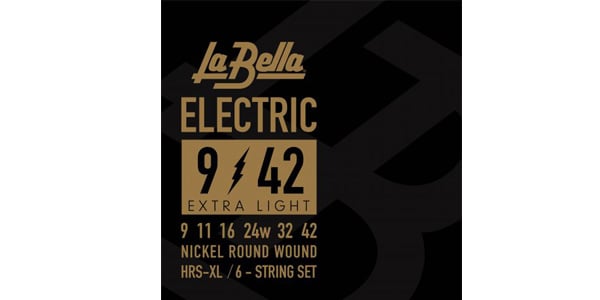 La Bella / HRS-XL Electric Guitar Strings - Extra Light 09-42