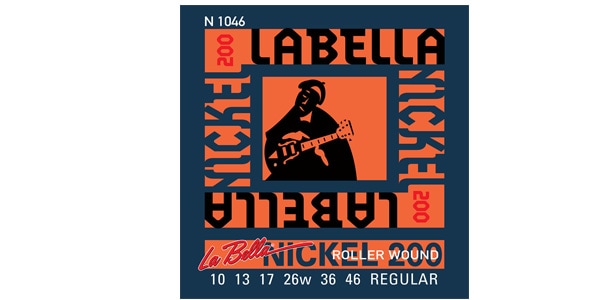 LA BELLA/N1046 Nickel 200 Roller Wound Regular 10-46