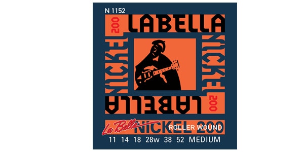 LA BELLA/N1152 Nickel 200 Roller Wound - Medium 11-52