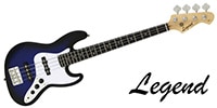 LEGEND LJB-MINI Blue Black Sunburst